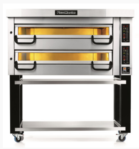 Skanos BP80009-ED PizzaMaster PM 832ED Freestanding Commercial Pizza Oven | 1660 x 1025mm | 2 Decks | 6 Stones
