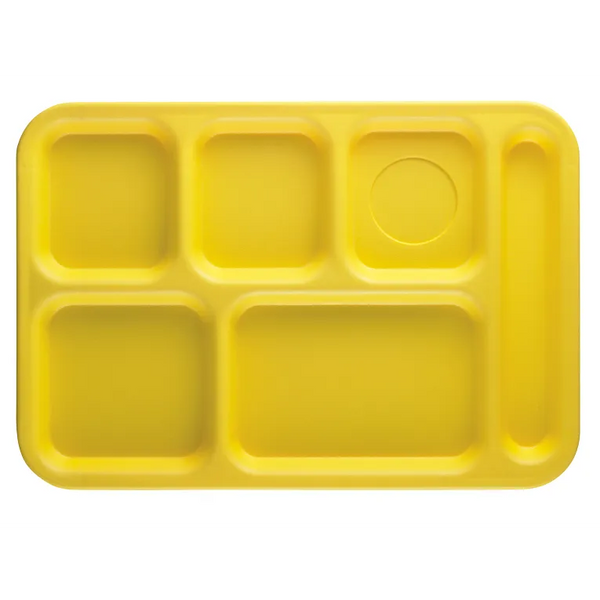 Cambro PS1014145 I Penny-Saver Compartment Trays I 25.4 x 36.5 cm I Yellow I Case of 24
