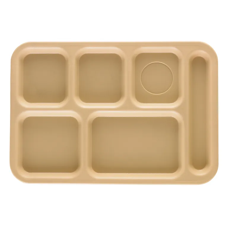 Cambro PS1014161 I Penny-Saver Compartment Trays I 25.4 x 36.5 cm I Tan I Case of 24