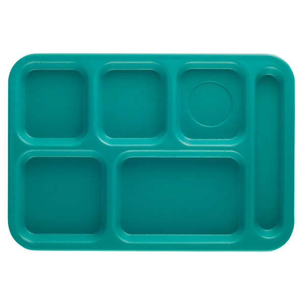 Cambro PS1014414 I Penny-Saver Compartment Trays I 25.4 x 36.5 cm I Teal I Case of 24