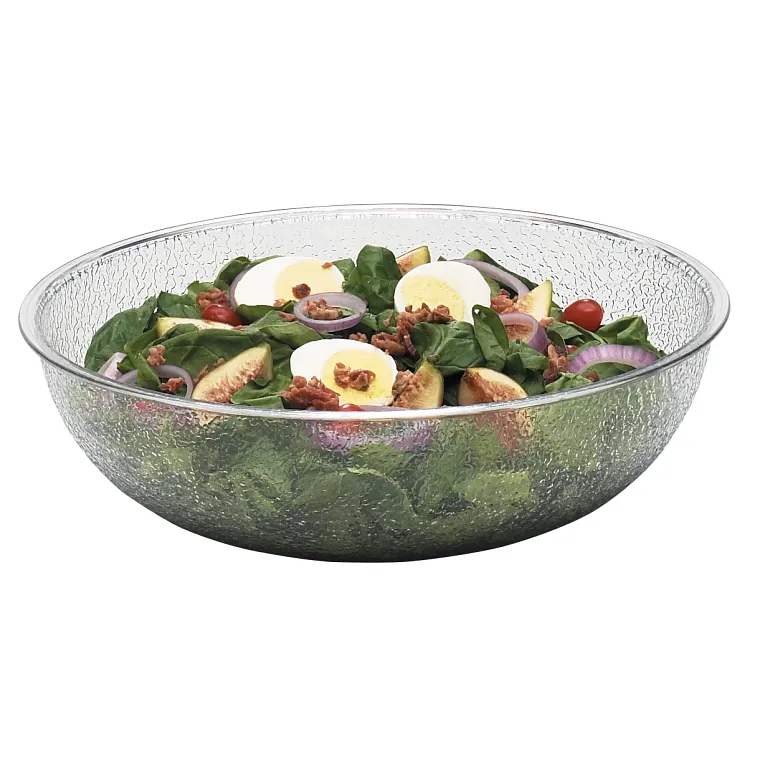 Cambro PSB12176 I Round Pebbled Bowls I 5.5 L (5.8 qt) I Case of 12