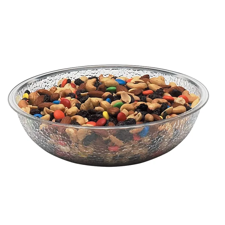 Cambro PSB8176 I Round Pebbled Bowls I 1.7 L (1.8 qt) I Case of 12