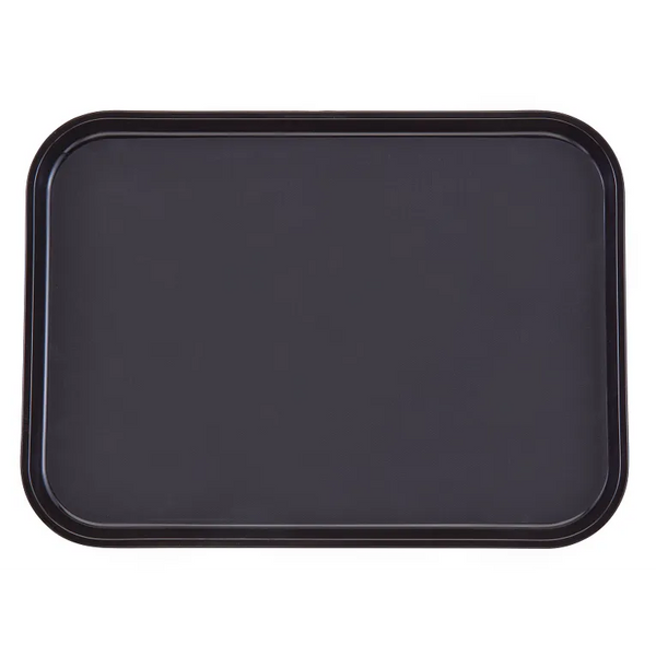 Cambro PT1014110 I Polytread Rectangular Trays I 27 x 34.5 cm I Black I Case of 24