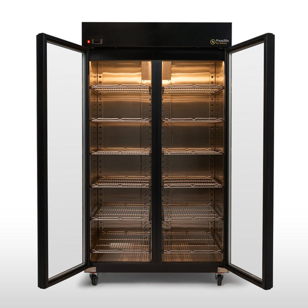 Skanos PW2-PizzaWarmer I Pizza Warmer I 2 Door Cabinet I Pizza Warmer Display
