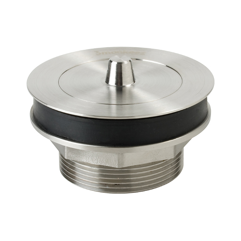 3monkeez PW50-SS316 50mm Plug and Waste - Cast 316 Grade Stainless Steel