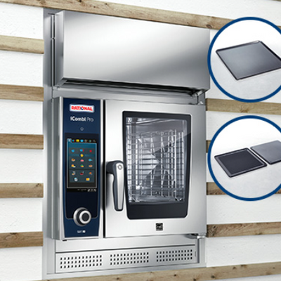 Package 2 | Rational ICP-XS-623-KIT | iCombi Pro XS with UltraVent wall integration