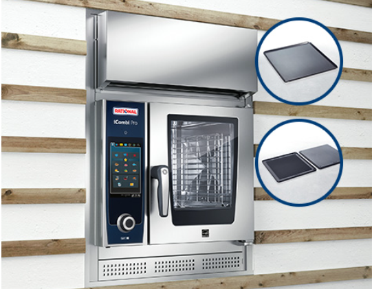 Package 2 | Rational ICP-XS-623-KIT | iCombi Pro XS with UltraVent wall integration