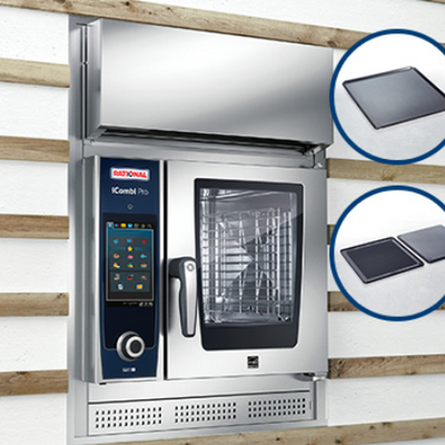 Package 4 | Rational ICP-XS-623-KIT | iCombi Pro XS with UltraVent Plus wall integration