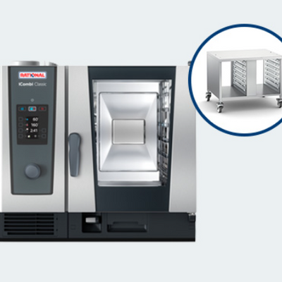 Package 5 | Rational ICC61-208 | iCombi Classic 6-1/1 | with Option Safety Door Lock