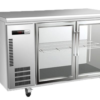 Panasonic BR-1571HP | 2 Glass Door | 393 L | Underbench Fridge