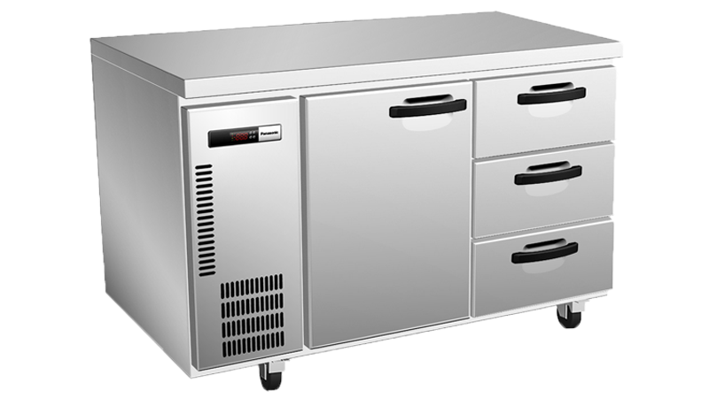 Panasonic SUR-1571HP-DW | With 3 Solid Drawers & 1 Door | 264 L | Underbench Fridge 