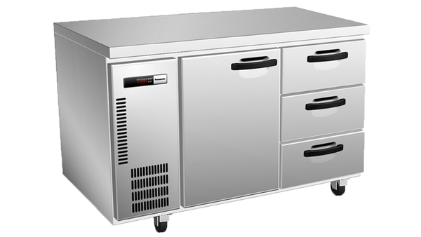 Panasonic SUR-1571HP-DW | With 3 Solid Drawers & 1 Door | 264 L | Underbench Fridge 