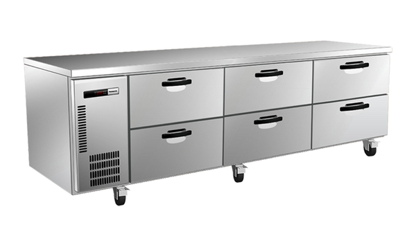 Panasonic SUR-1871HP-NNN | With 6 Solid Drawers | 155 L | Underbench Fridge