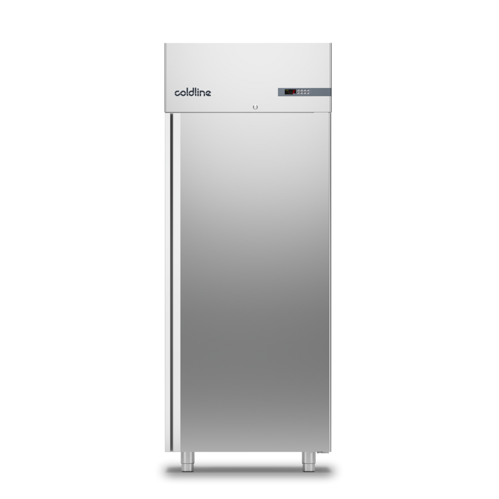 Coldline A90/1T|Single Door Upright Pastry (50 x EN6040) Cabinet Deep