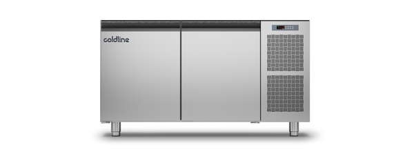 Coldline TZS13/1M|2 Door Pizza Preparation Counter with no worktop -2°+8°C