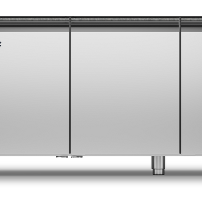 Coldline TZS17/1MC | 3 Door + Drawers Pizza Preparation Counter | With No Worktop -2°+8°C