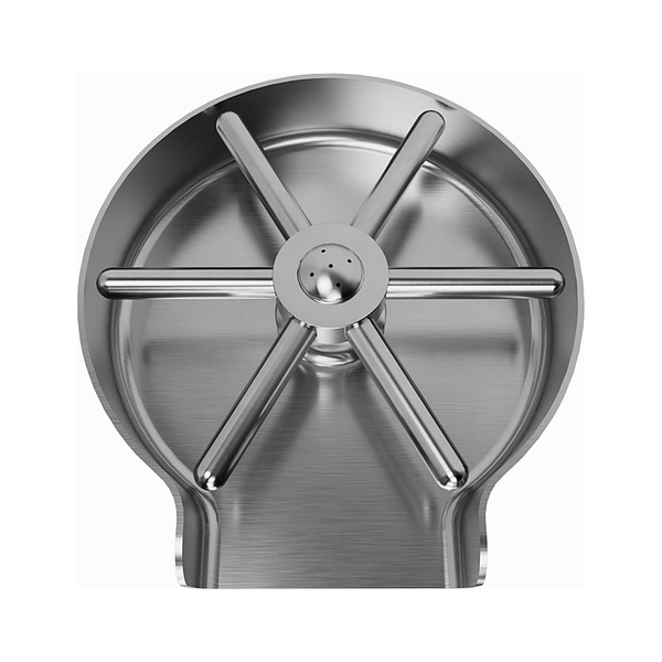 3monkeez R-KGR-100 Kitchen Sink Glass Rinser with Round Drain Tray