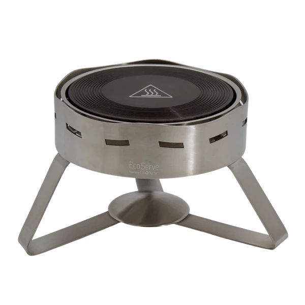 Eco Serve R3L-BSS 5009 | EcoServe | Large Round Stand | Base Only | Brushed | Stainless Steel