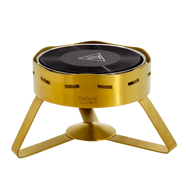 Eco Serve R3L-PVD-G 5014 | EcoServe | Large Round Stand | Base Only | PVD Coated | Gold