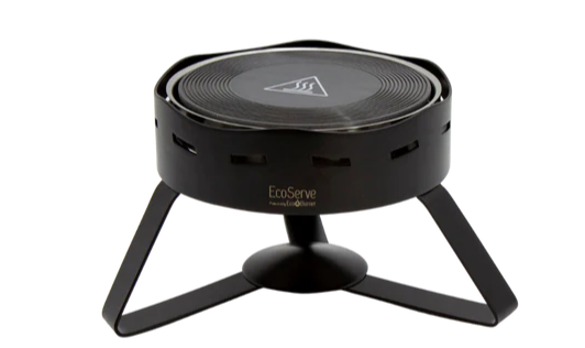 Eco Serve R3S-BLK 5004 | EcoServe | Small Round Stand | Base Only | Powder Coated | Black