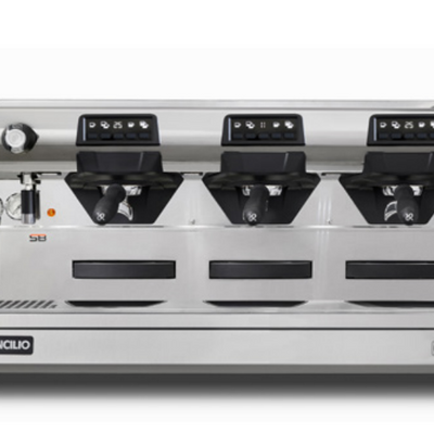 Rancilio RC3G C5CRONO BLK | Classe 5 Crono USB Tall | 3 GROUP Compact Espresso Machine
