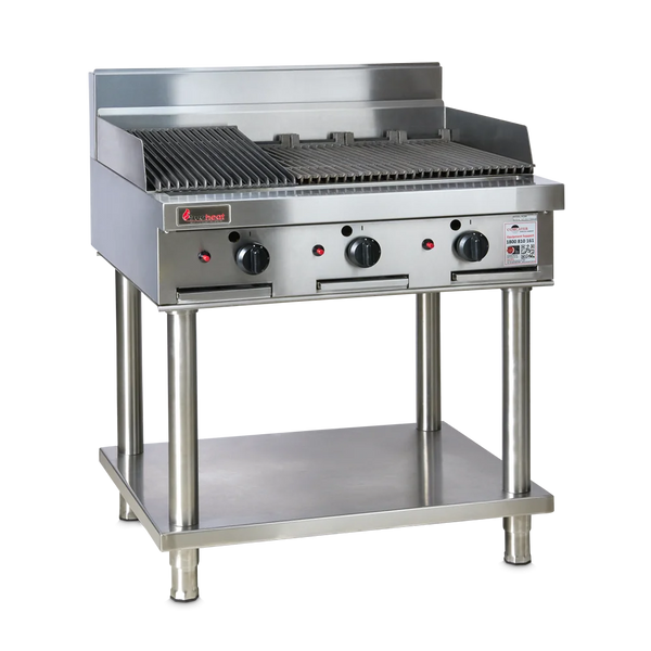 Trueheat RCB9-LP-STD9-KIT | 900mm Infrared Barbecue LP | Bundle | With Stand and Regulator LP