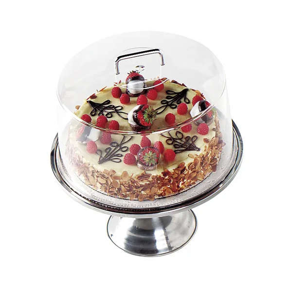 Cambro RD1200CW135 I Camwear Round Cake Cover I 12" x 12 I Clear