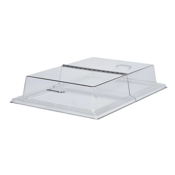 Cambro RD1826CWH135 I Camwear Rectangular Cover with Hinge I 18" x 26" I Clear