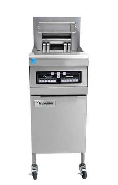 Electric Fryer, FryMaster, RE114-2C, Single Pan, Split Pot, Computer Controller
