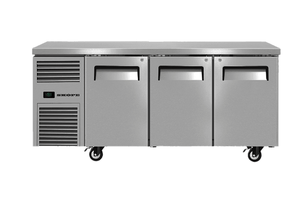 SKOPE RF7.UBF.3.SD ReFlex Undercounter Freezer | GN 1/1 | 3 Solid Doors | 387L