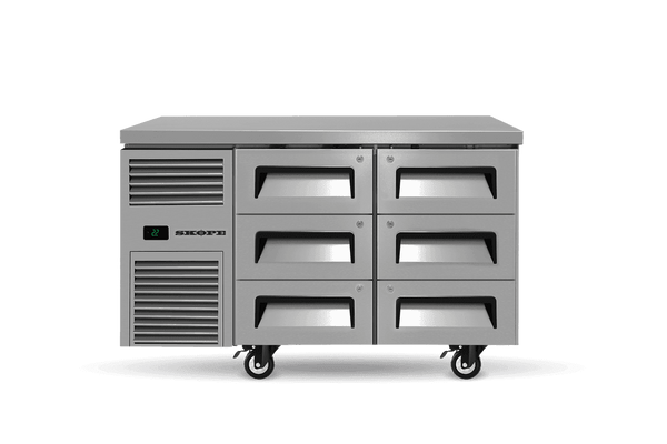 SKOPE RF7.UBR.2.D6 ReFlex Undercounter Fridge | GN 1/1 | 6 Drawers | 248L