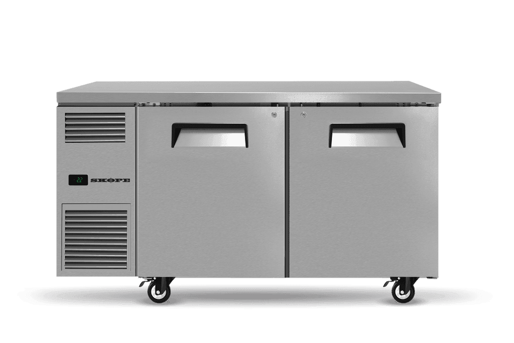 SKOPE RF7.UBR.2XL.SD ReFlex Undercounter Fridge | GN Compatible | 2 Solid Doors | 333L