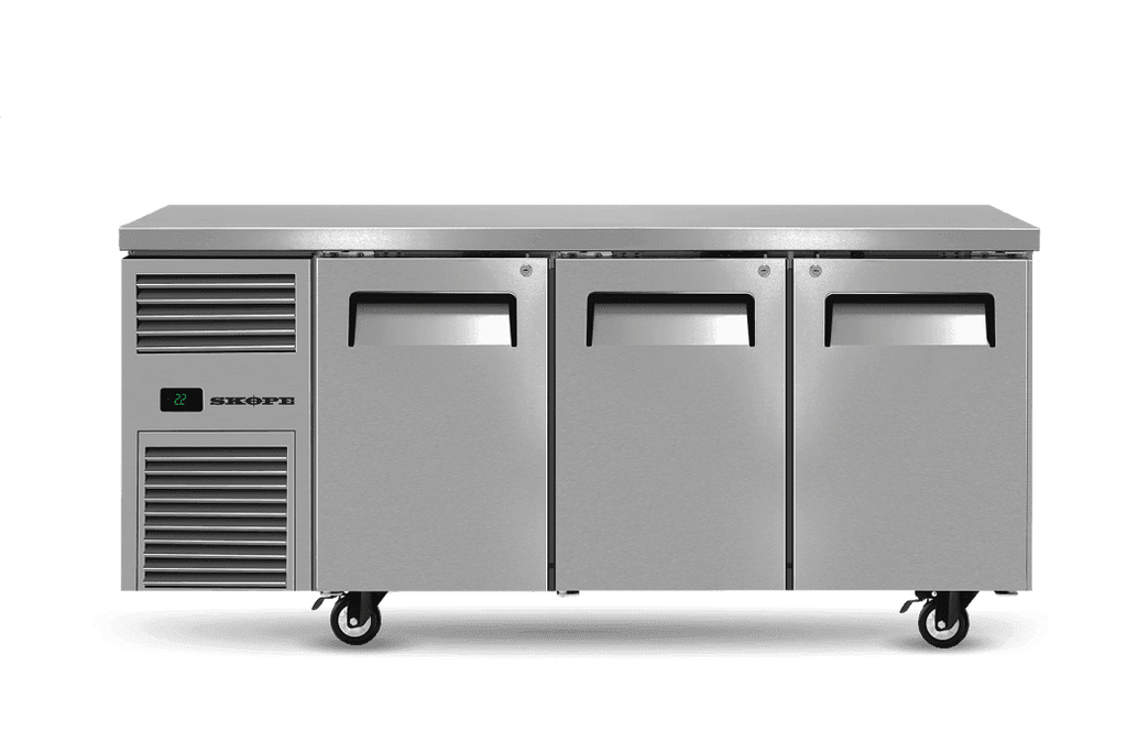 SKOPE RF7.UBR.3.SD ReFlex Undercounter Fridge | GN 1/1 | 3 Solid Doors | 387L