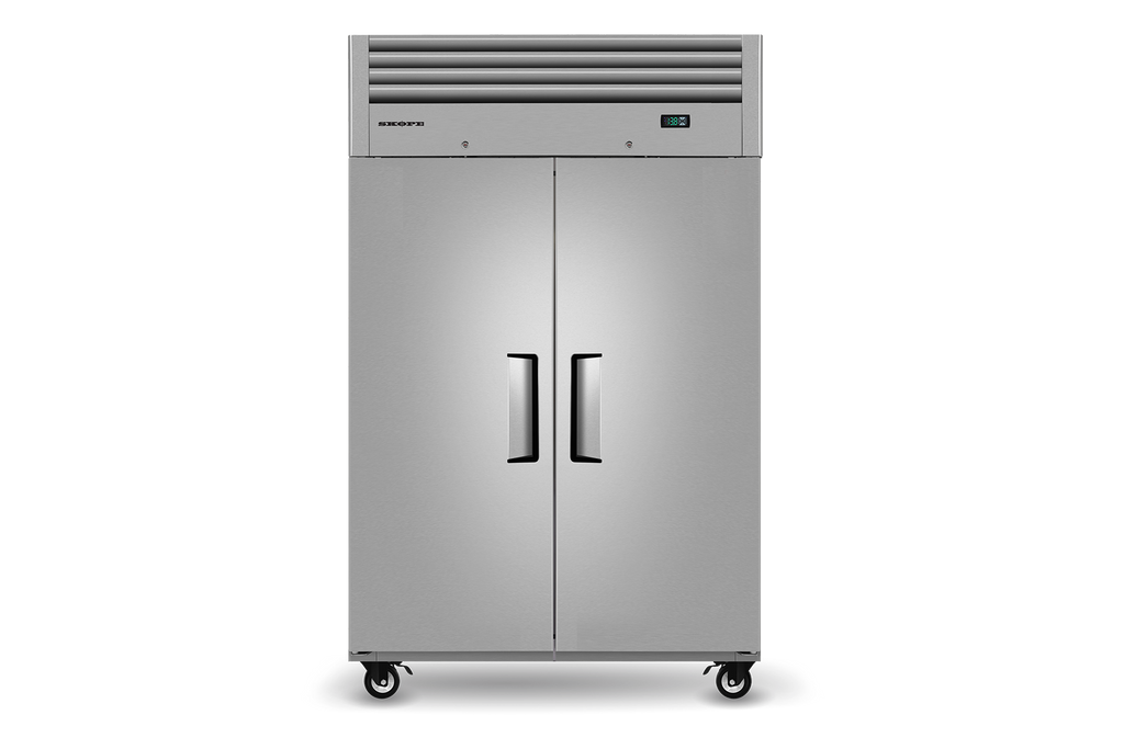 SKOPE RF7.UPR.2.SD ReFlex Upright Fridge | 2 Solid Doors with 5 Shelves per Door