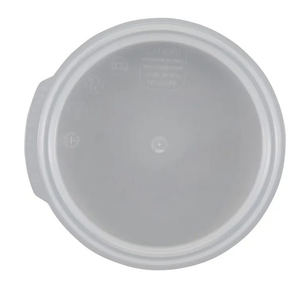 Cambro RFS1SCPP I Camwear Lids suits 0.9L Translucent I Case of 12