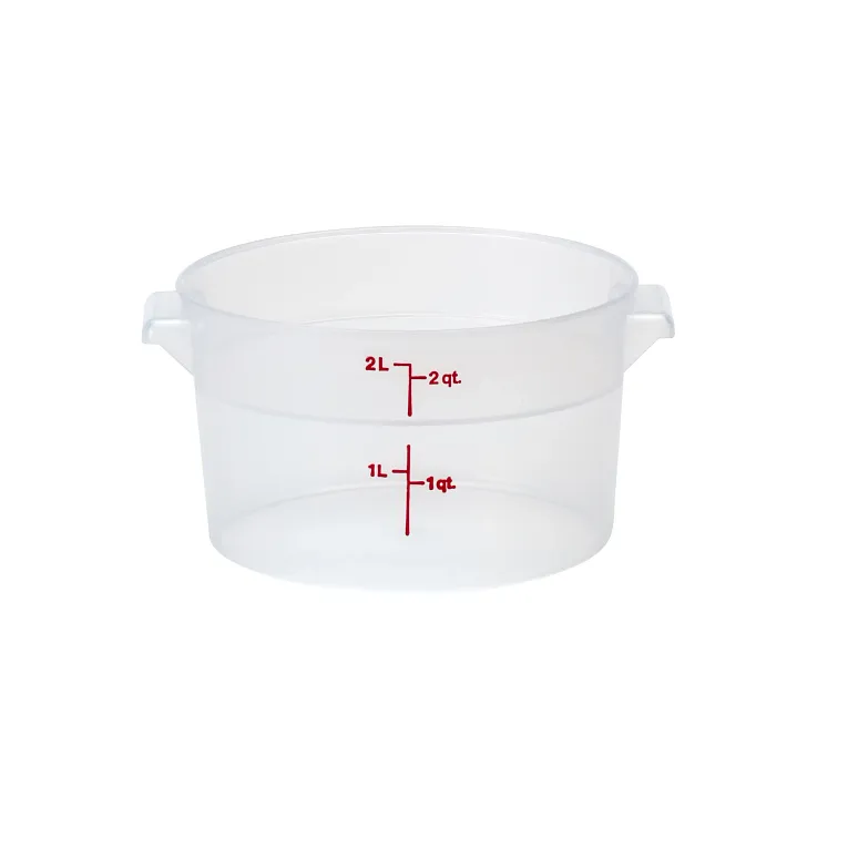 Cambro RFS2PP I Translucent Round Storage Container 1.9L I Case of 12