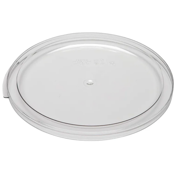 Cambro RFSCWC12 I Camwear Lids suits 11.4L, 17.2L & 20.8 L Clear I Case of 6