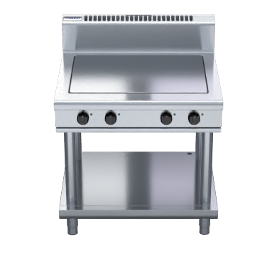 Waldorf RNL8104E-LS | 900mm Electric Solid Top Low Back Version | Leg Stand
