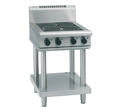 Waldorf RN8400E-LS I 800m Series I Electric Cooktop I Leg Stand I Stainless Steel I Cooktop
