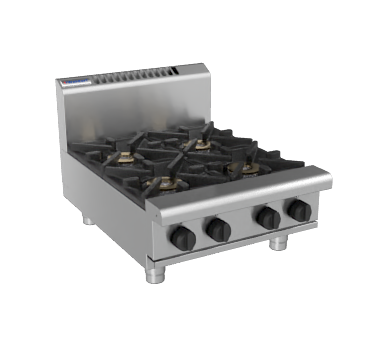Waldorf RN8400G-B I 800m Series I Gas Cooktop I Bench Model I Stainless Steel I Cooktop