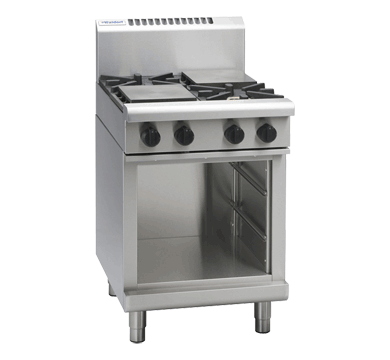 Waldorf RN8400G-CB I 800m Series I Gas Cooktop I Cabinet Base I Stainless Steel I Cooktop