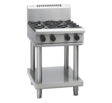 Waldorf RNL8400G-LS Gas Cooktop Low Back Version Leg Stand