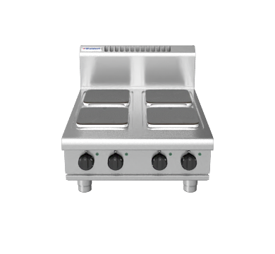 Waldorf RN8400SE-B- 600mm Electric Cooktop Sealed Hobs