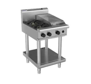 Waldorf RN8403G-LS I 800m Series I Gas Cooktop I Leg Stand I Stainless Steel I Cooktop