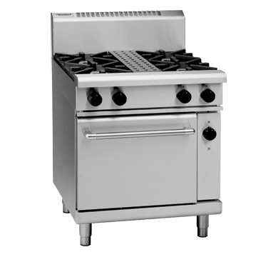 Waldorf RNL8513GEC Gas Range Electric Convection Oven Low Back Version
