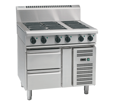Waldorf RN8600E-RB I 800m Series I Electric Cooktop I Refrigerated Base I Cooktop I 900mm