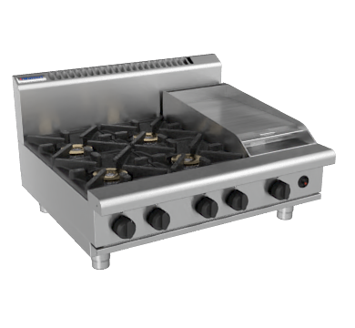 Waldorf RN8603G-B I 800m Series I Gas Cooktop I Bench Model I Cooktop I Gas Stove Top I 900mm