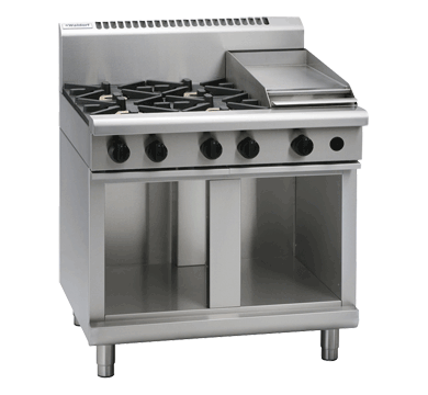 Waldorf RNL8603G-CB Gas Cooktop Low Back Version Cabinet Base