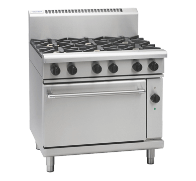 Waldorf RNL8619GEC Gas Range Electric Convection Oven Low Back Version