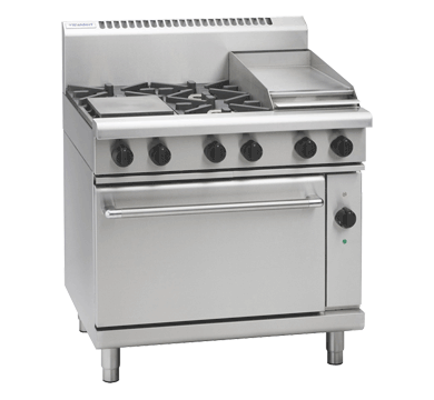 Waldorf RNL8613GEC Gas Range Electric Convection Oven Low Back Version